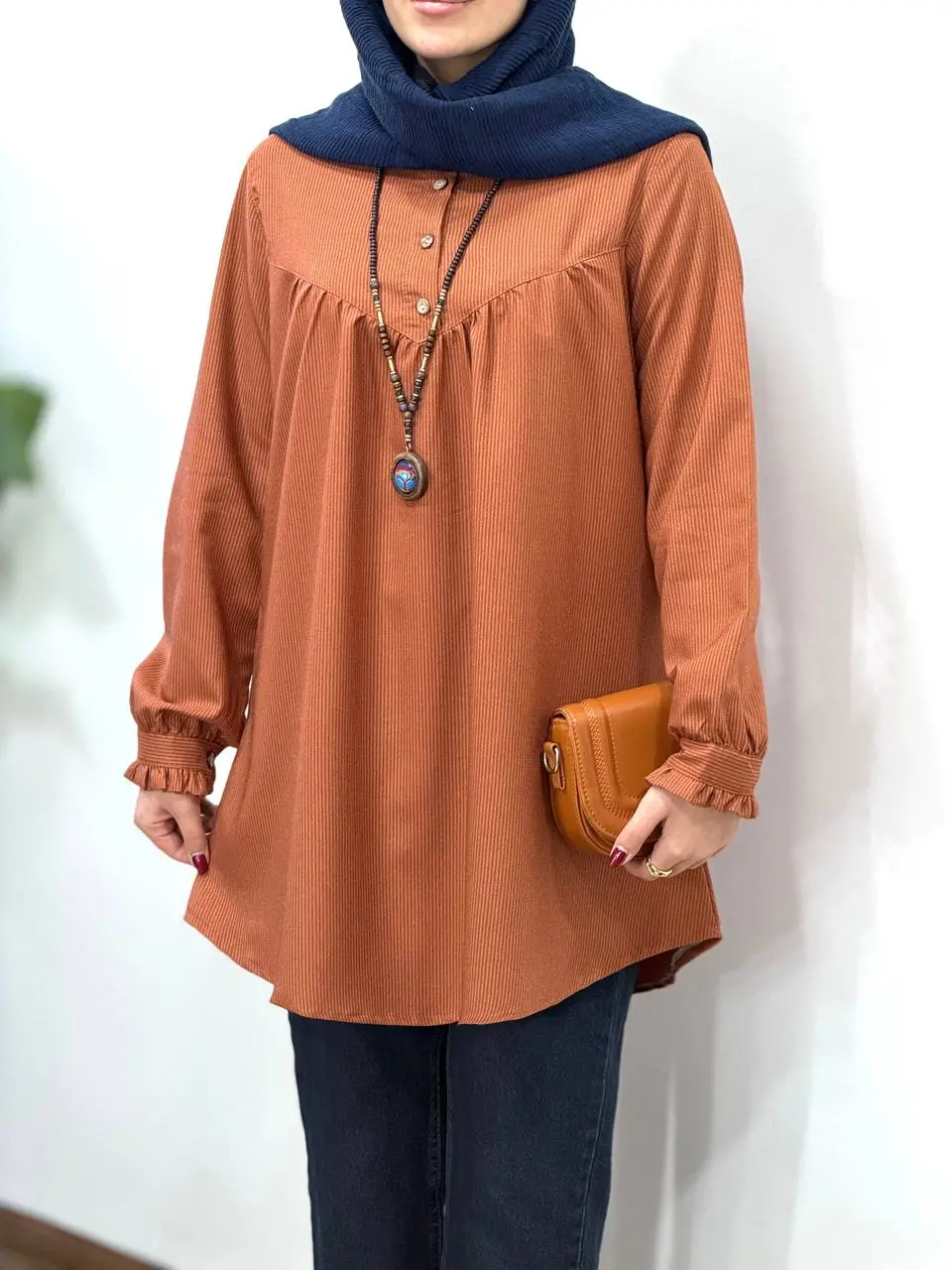 مانتو یقه چین آیسو ماهلین